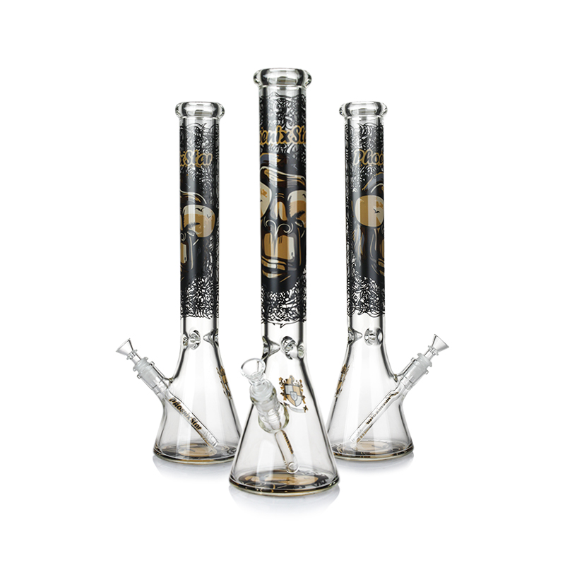 Phoenix Star 18 Inches 7mm Thick Beaker Bong King Kong Decals